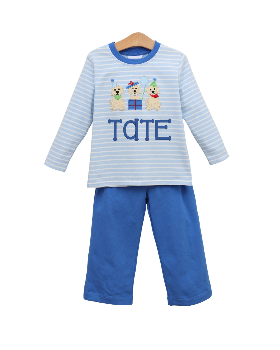 Puppy Party Pants Set