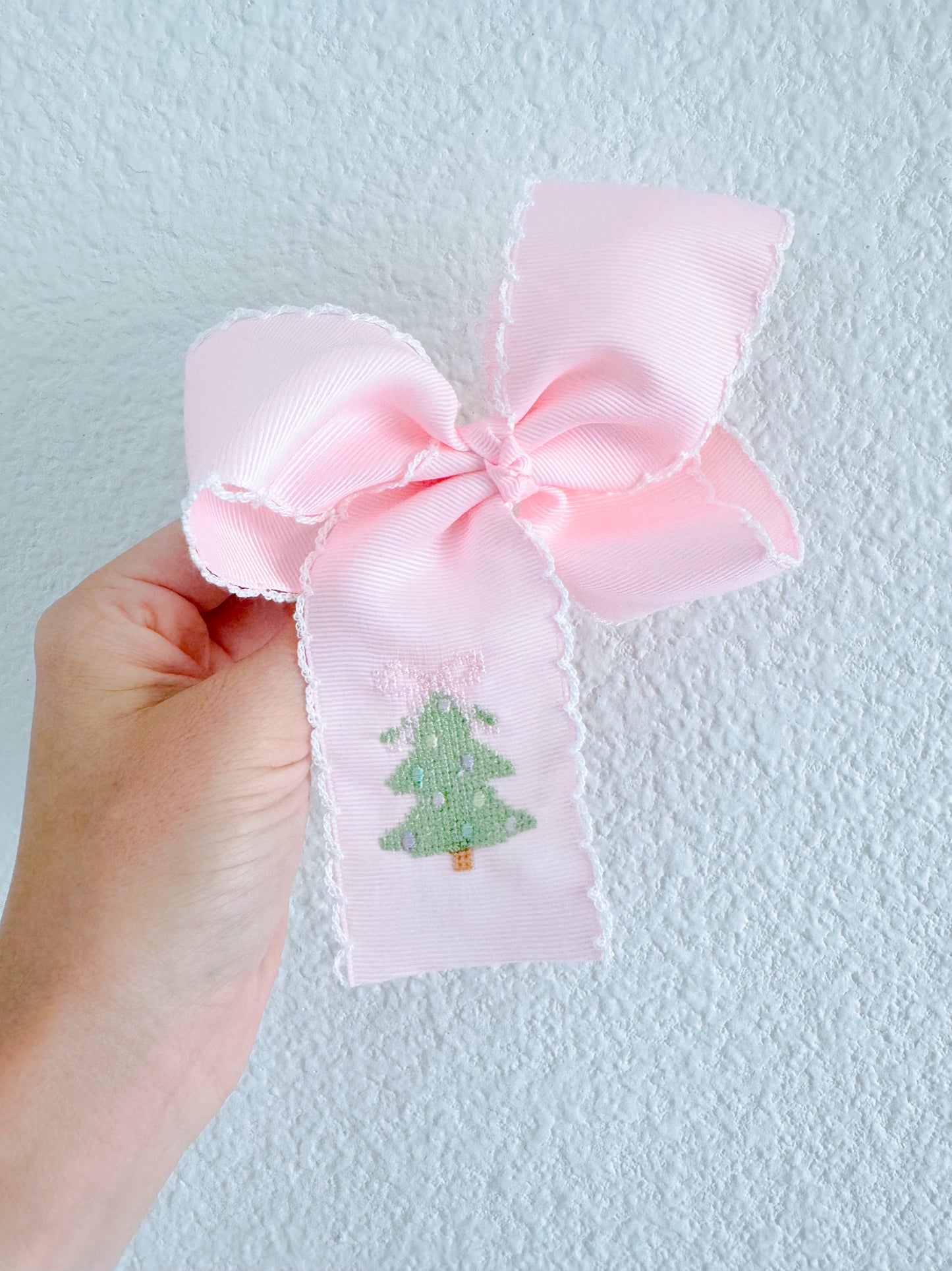 Embroidered Bow