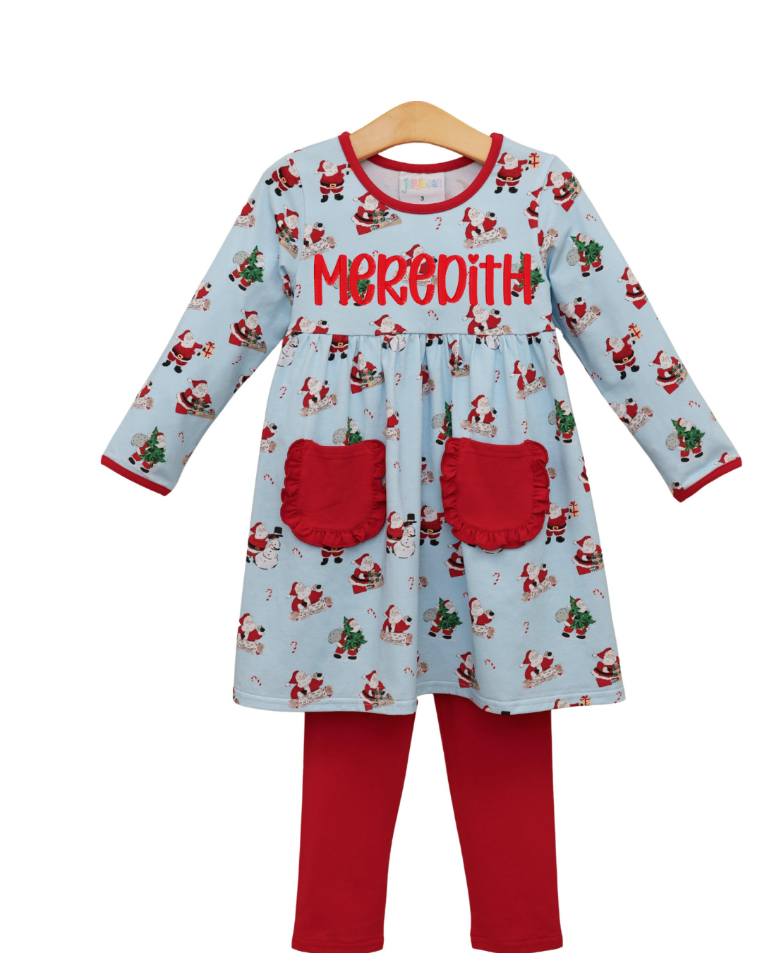 Here Comes Santa Claus Reese Pants Set