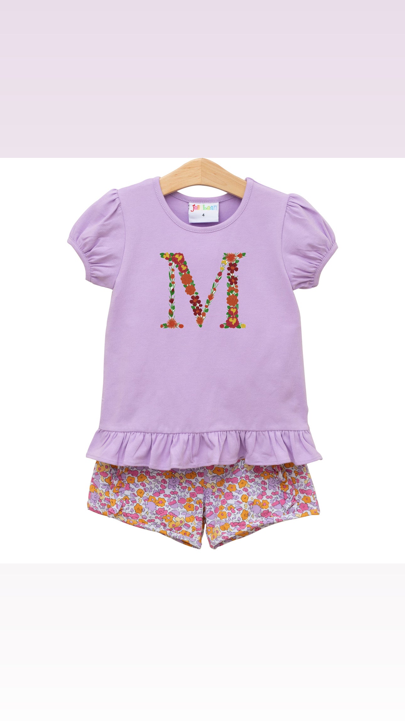 Fall Festival Floral Short Set