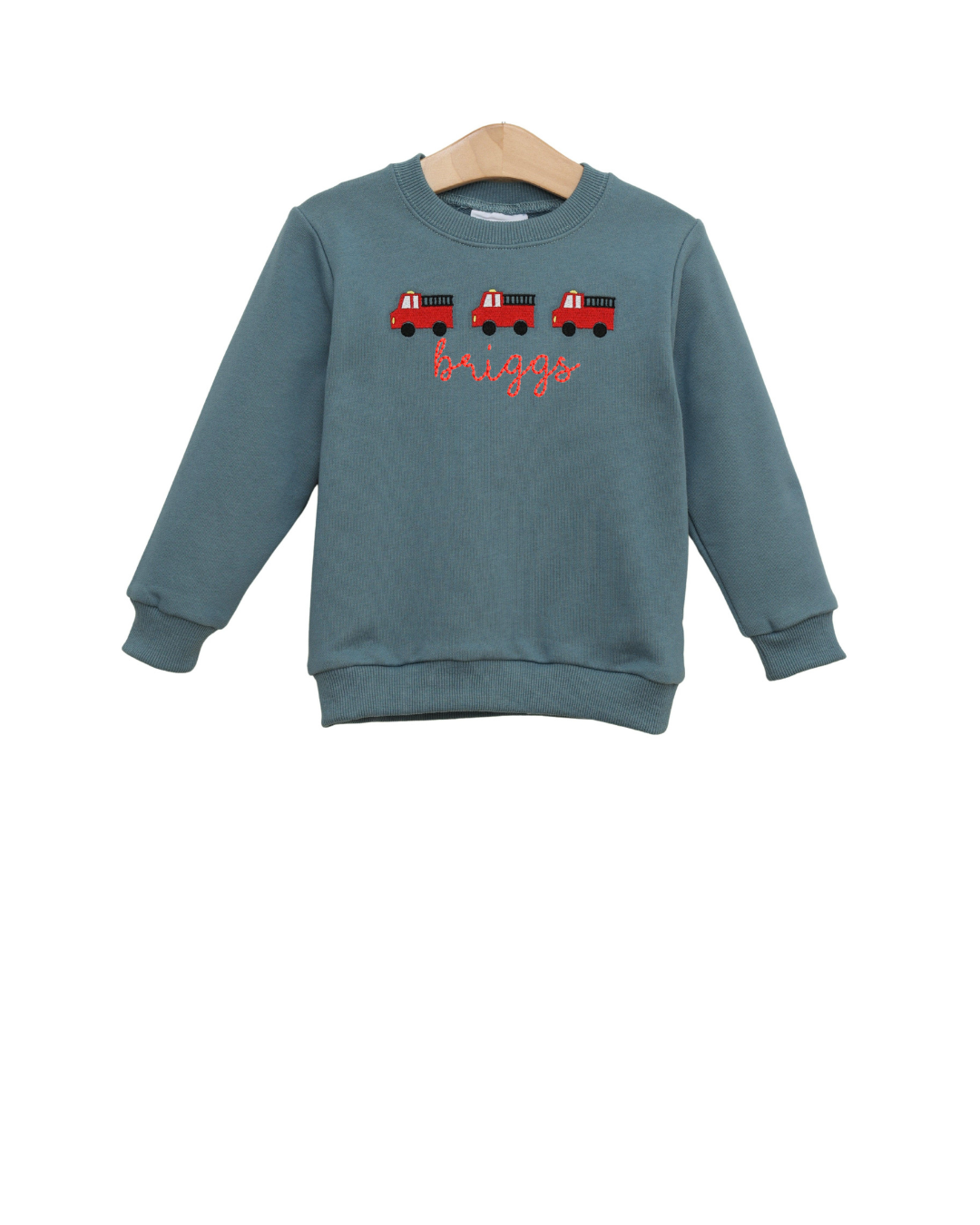 Firetruck Trio French Terry Pullover