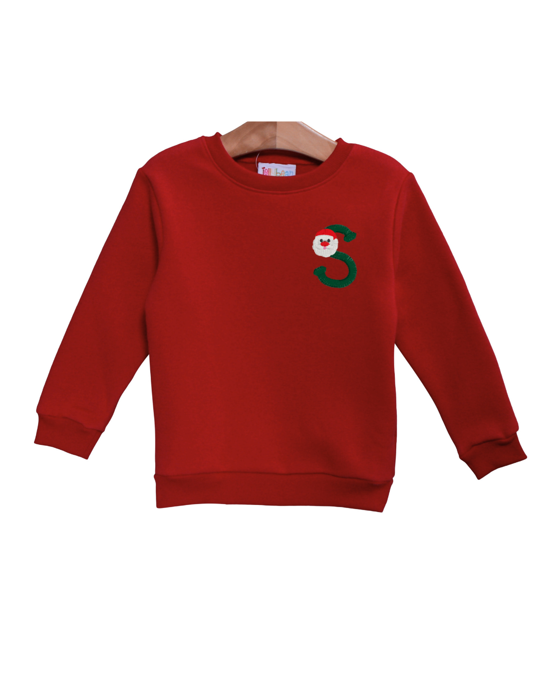 Pullover Fleece Sweatshirt - Red