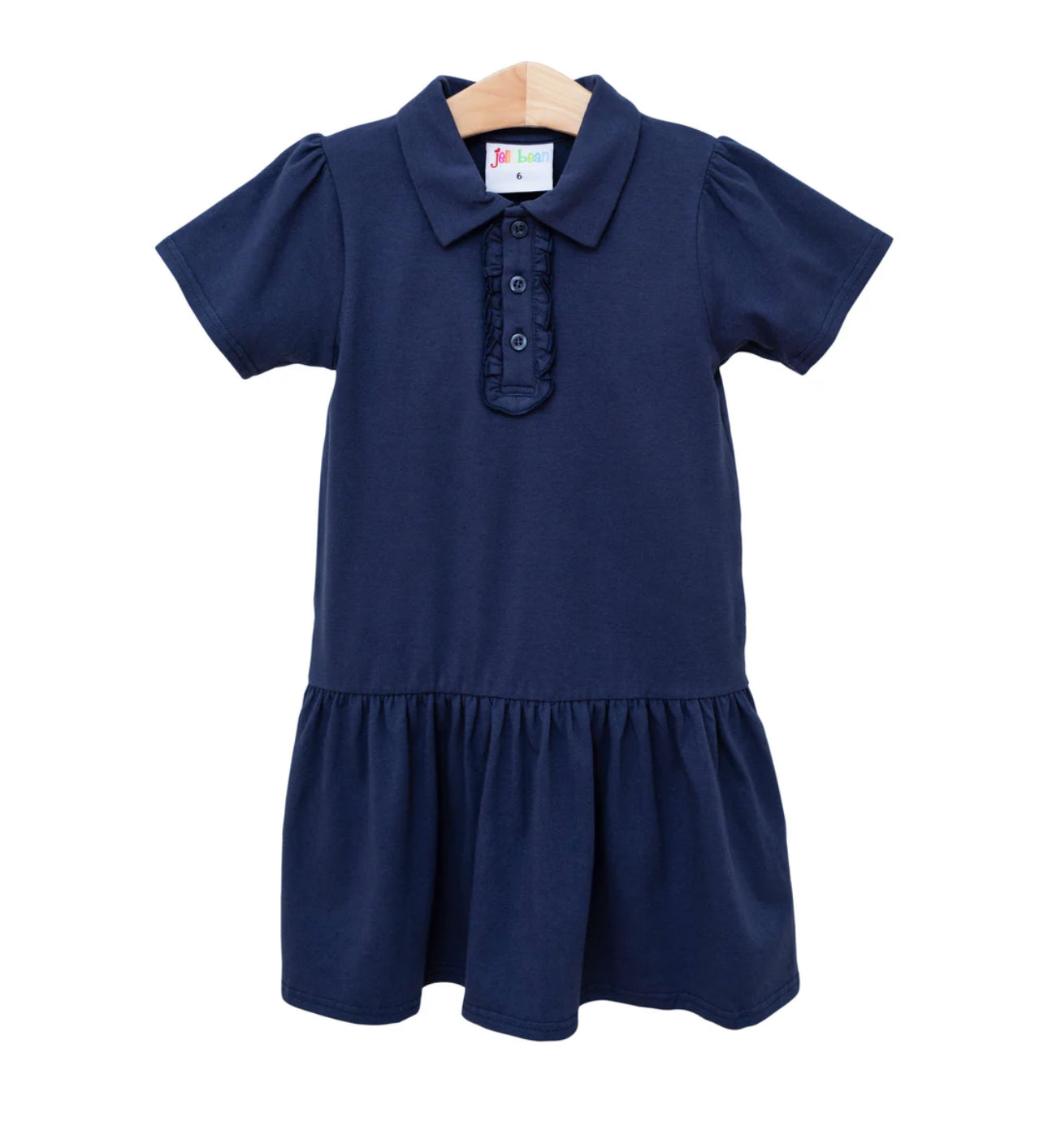 Ruffle Polo Dress