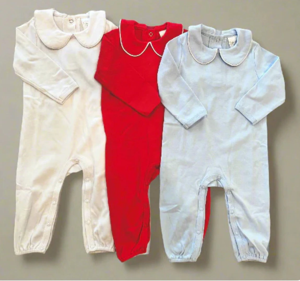 Boys long sleeve romper