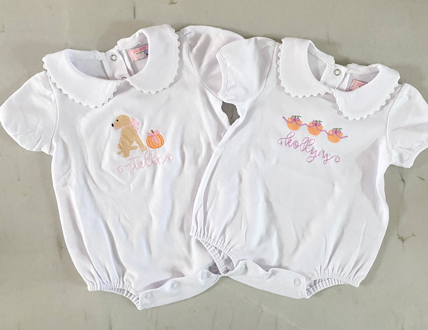 Embroidered Bubbles