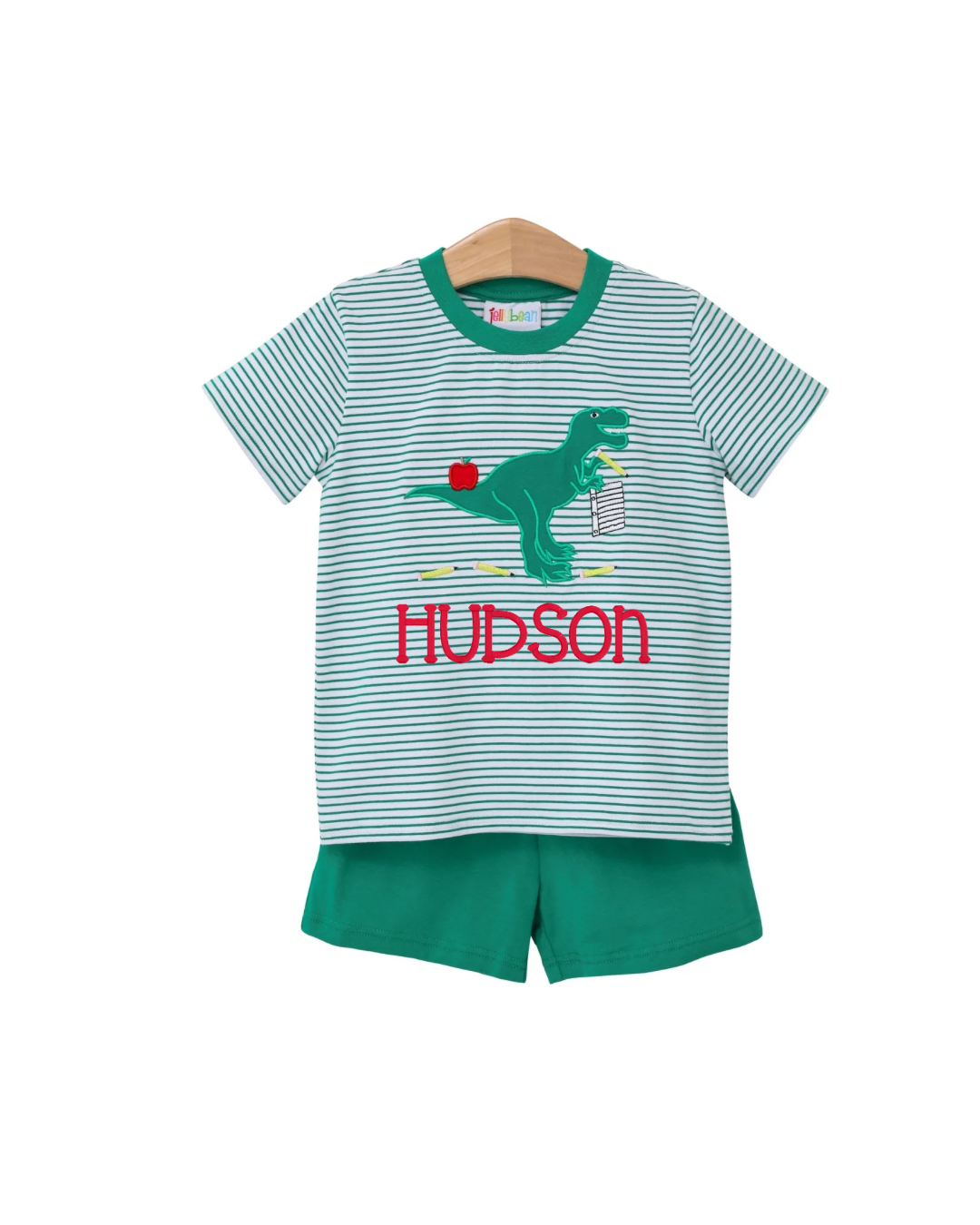 Back to School Dino Short Set