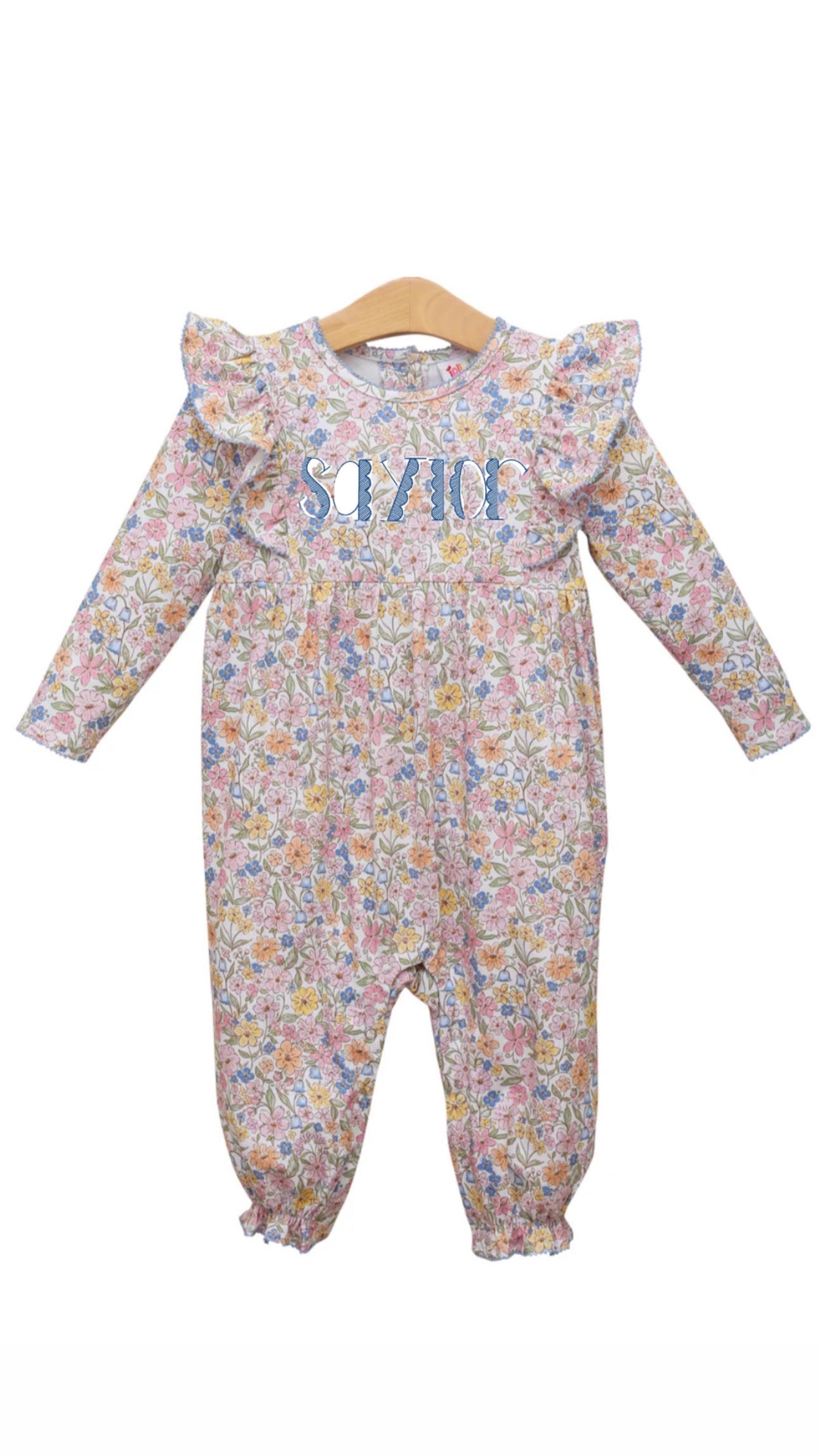 Vintage Floral Romper