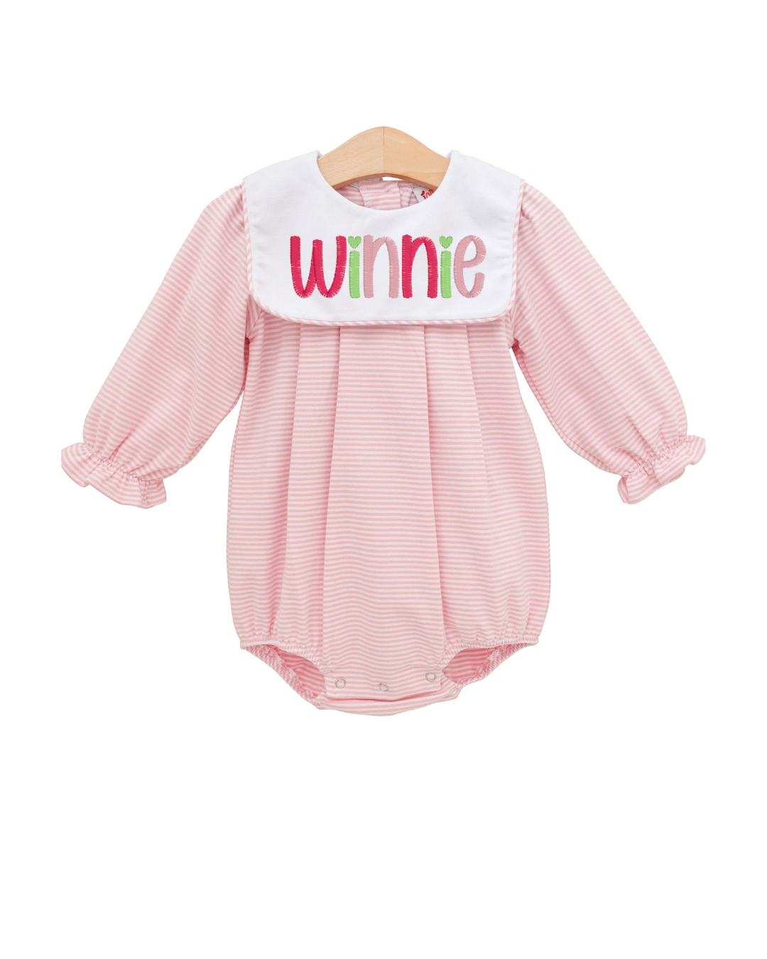 Jane Bubble- Light Pink Stripe