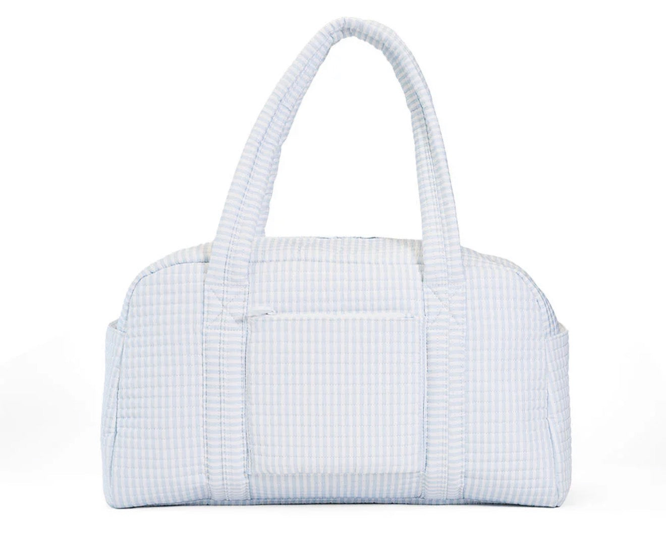Quilted Grande Duffel - Pimlico Stripe Light Blue