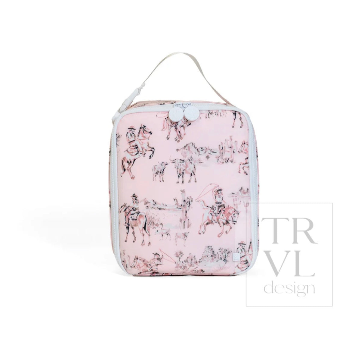 Lunchbox Insulated Lunch Bag - Cowgirl Toile