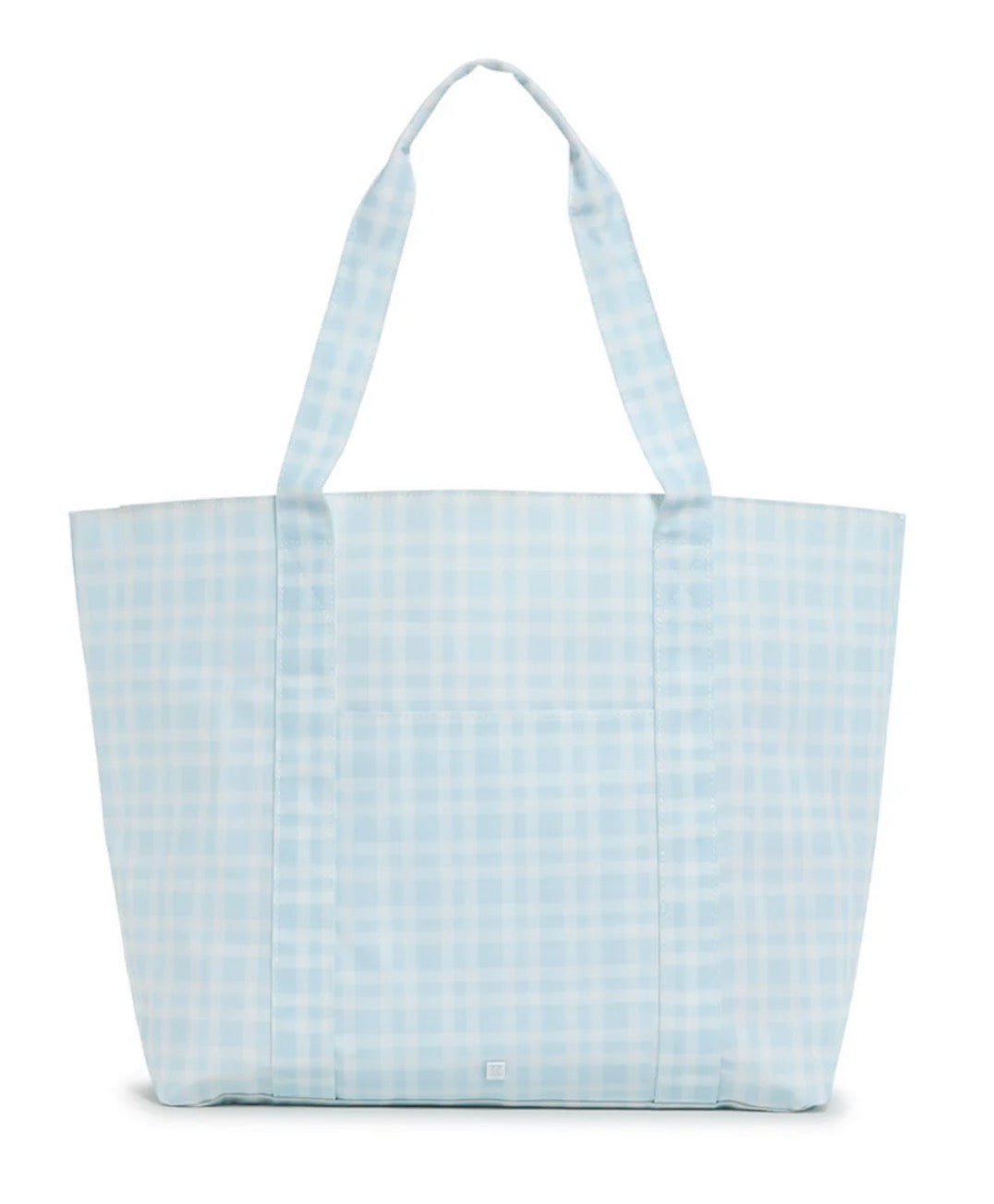 Jumbo Tote X- Large Tote Pimlico Plaid Blue