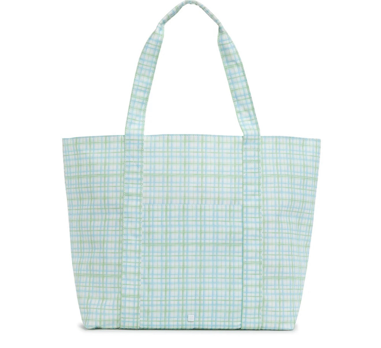 Jumbo Tote X- Large Tote Plaid Green