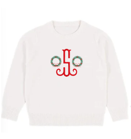 White Campure Sweater