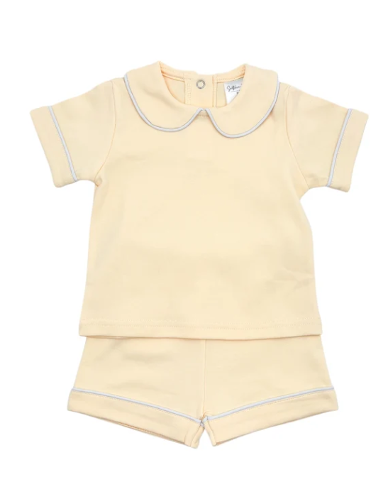 Boys Collard Short Sets