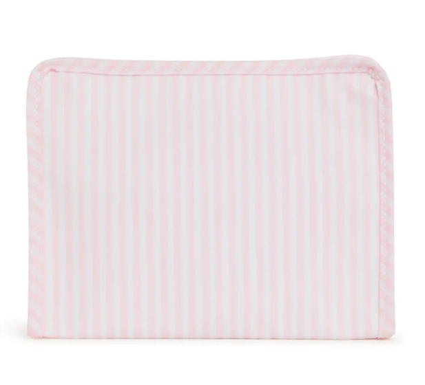 Roadie Medium Zip Pouch - Pimlico Stripe Pink