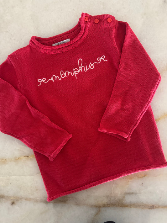 Girls Roll Neck Sweater