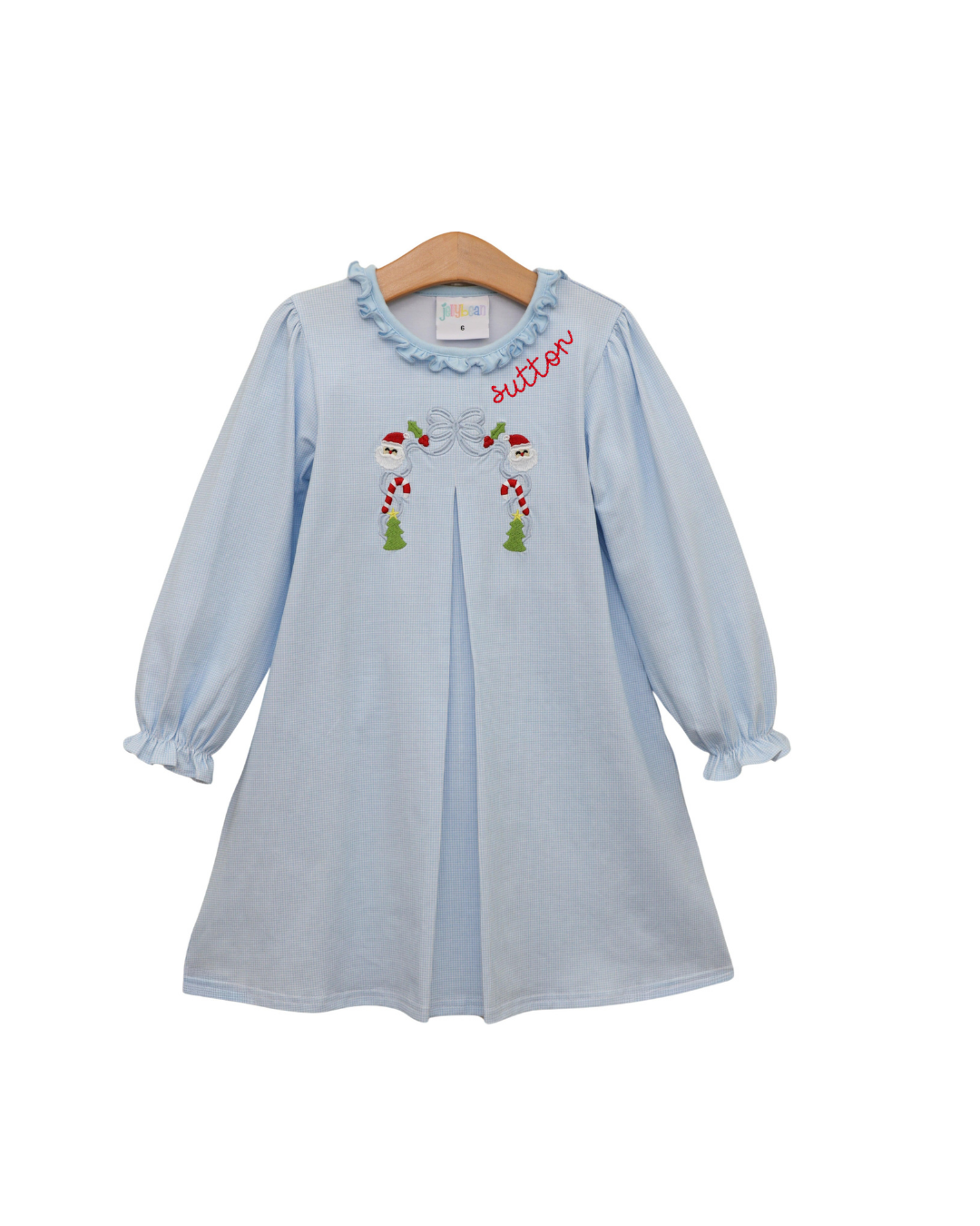 A Classic Christmas Pleat Dress