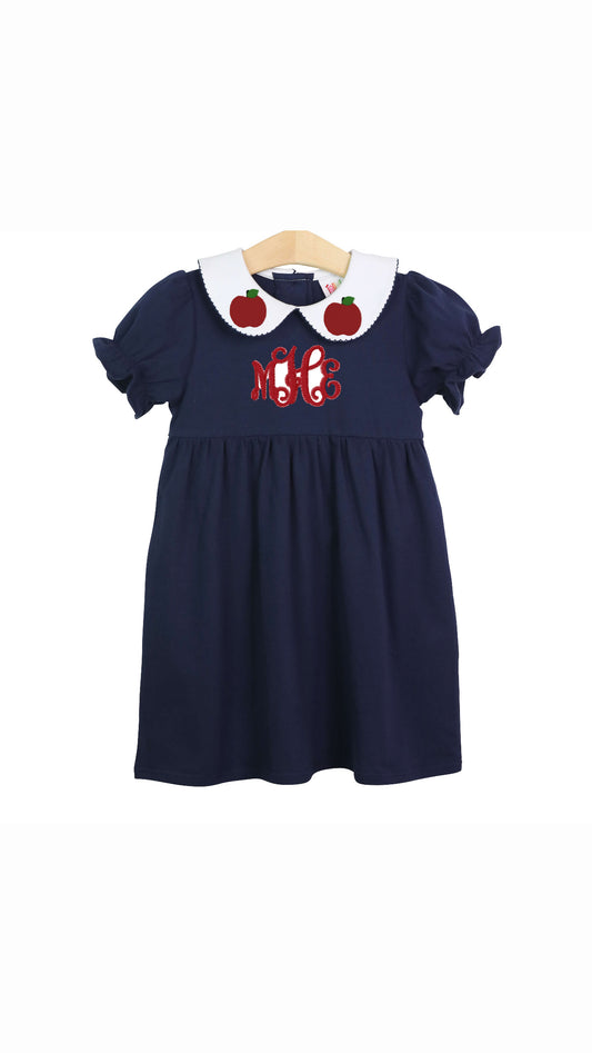 Charlotte Dress - Navy