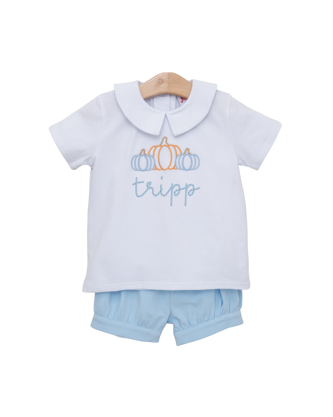 Proper Pumpkins Banded Short Set