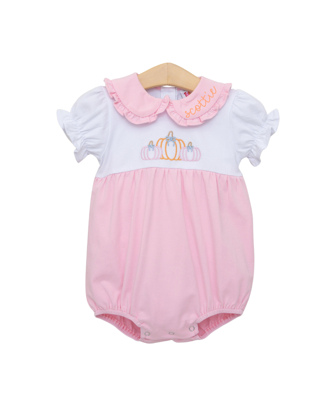 Proper Pumpkins Ruffle Collar Bubble