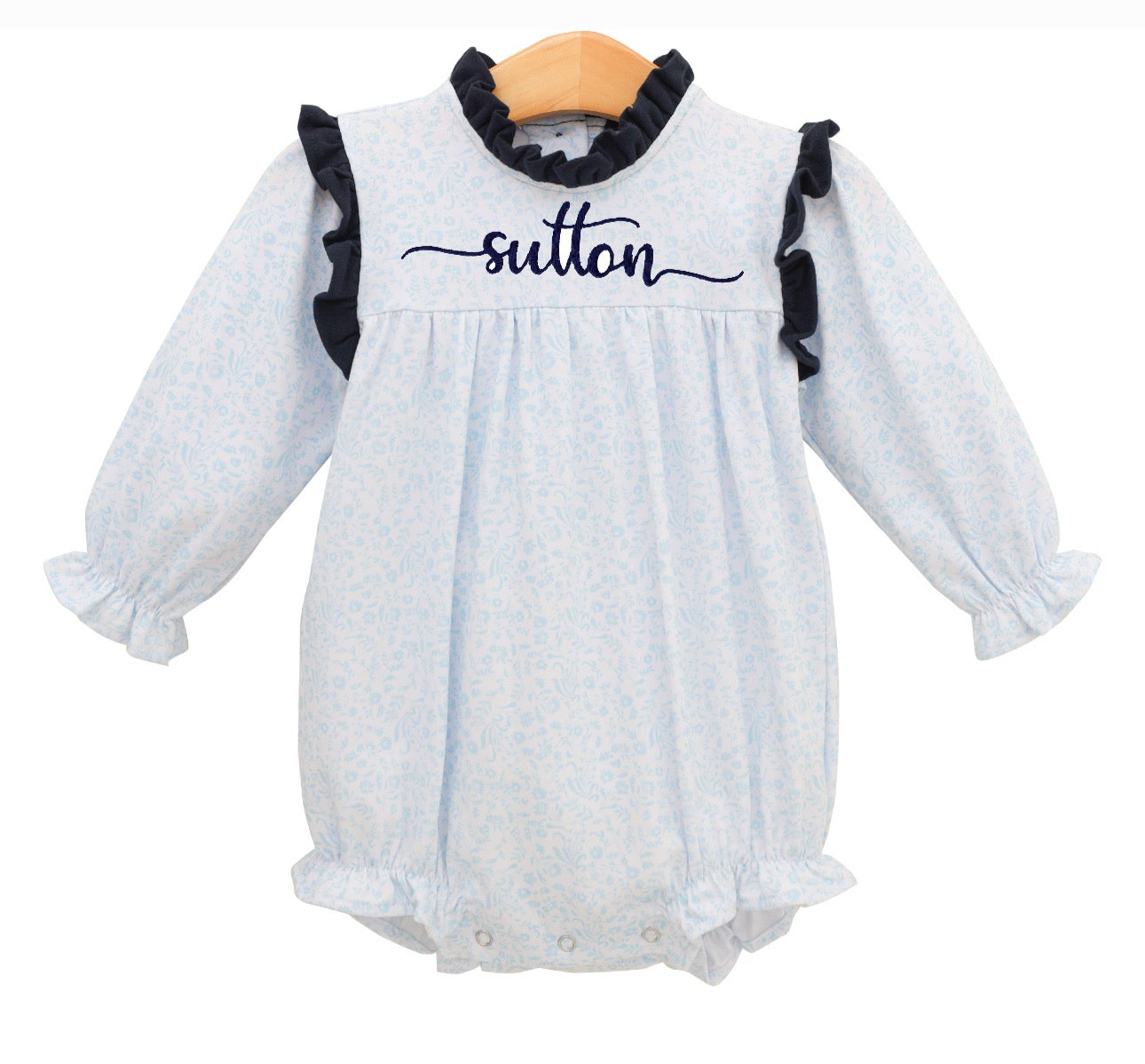 Blue Blooms Hallie Bubble