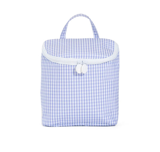 Take Away Insulated Lunch Bag - Gingham Lilac