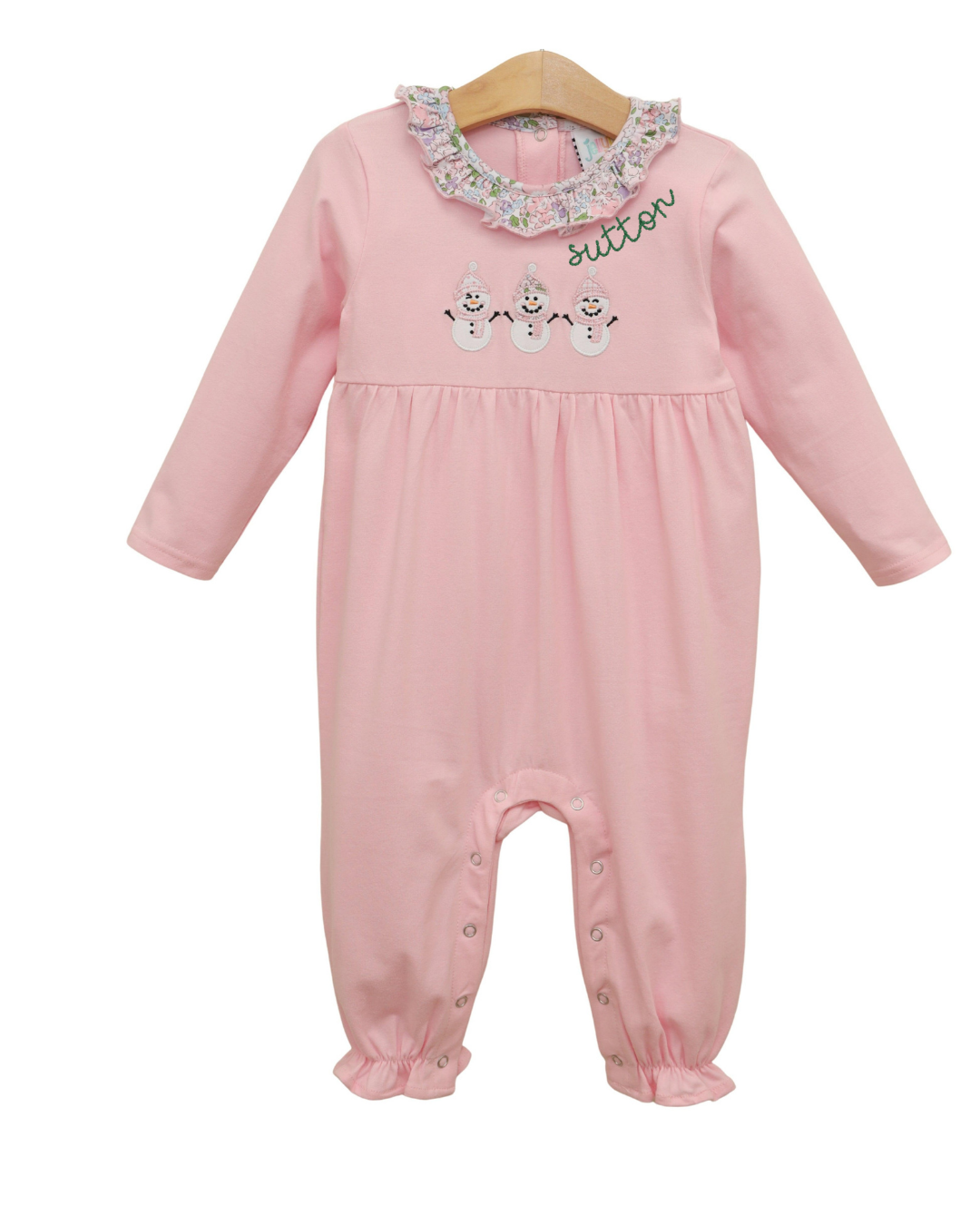 Frosty Friends Ruffle Romper