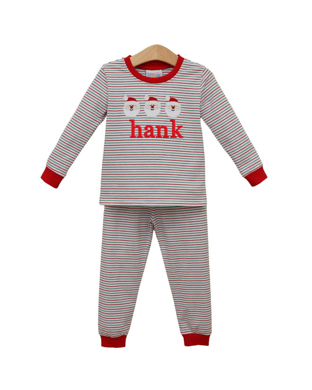 Christmas Candy Stripe Santa Set