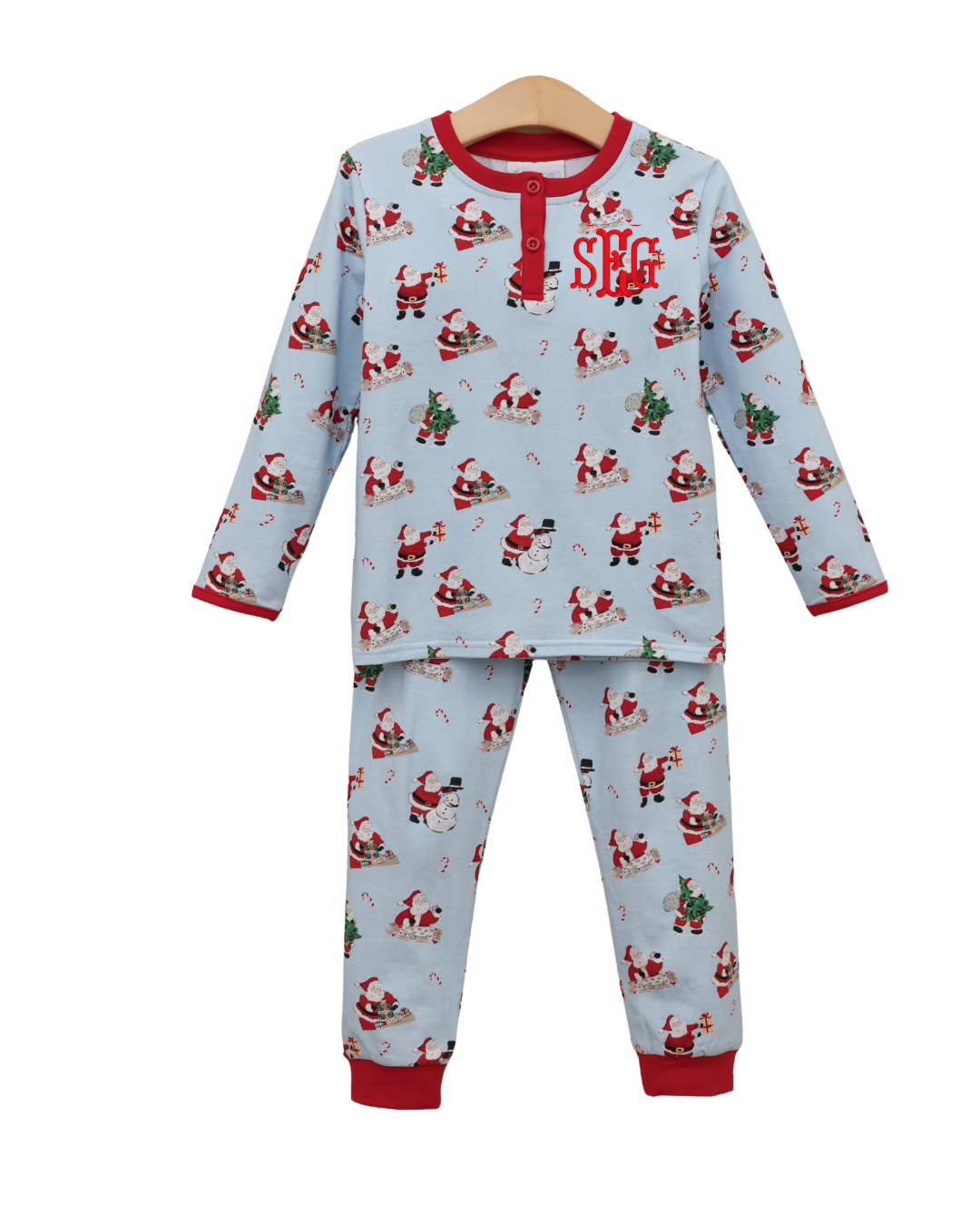 Here Comes Santa Claus Nicholas LS Set