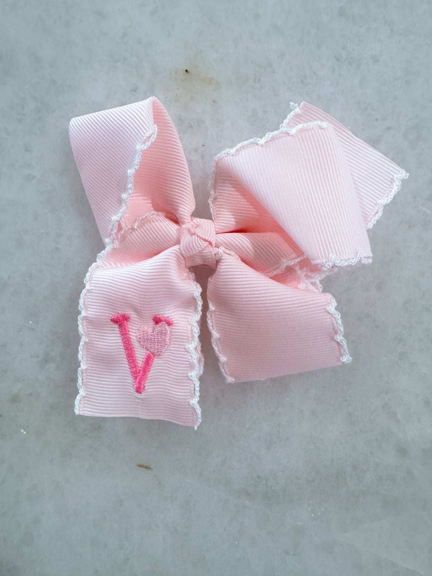 Embroidered Bow