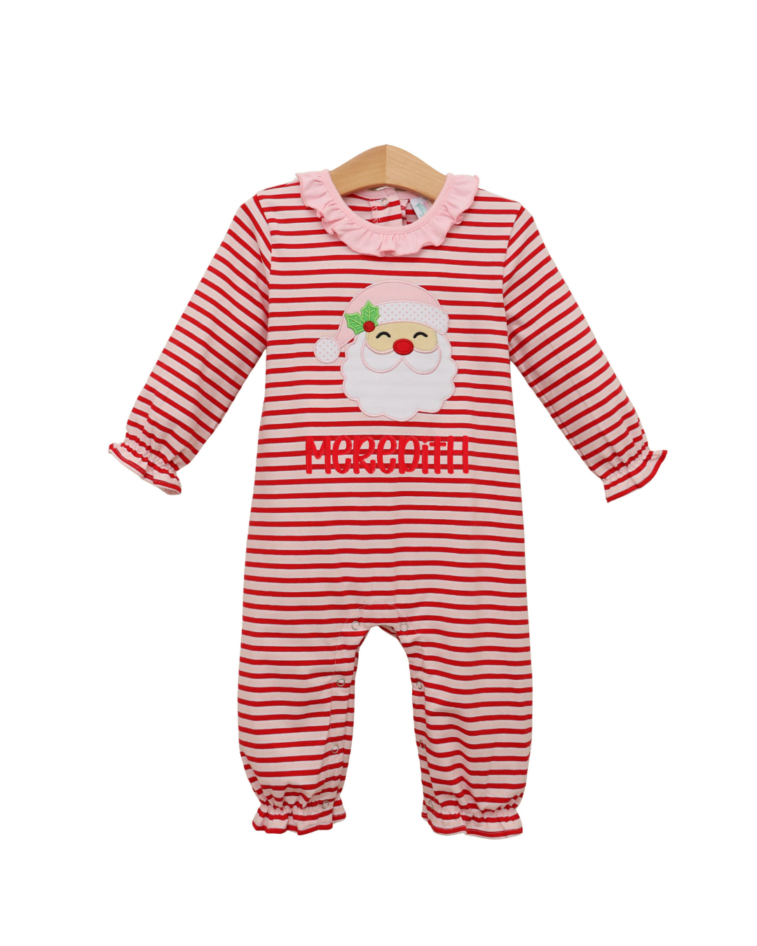 Jolly St. Nick Ruffle Romper
