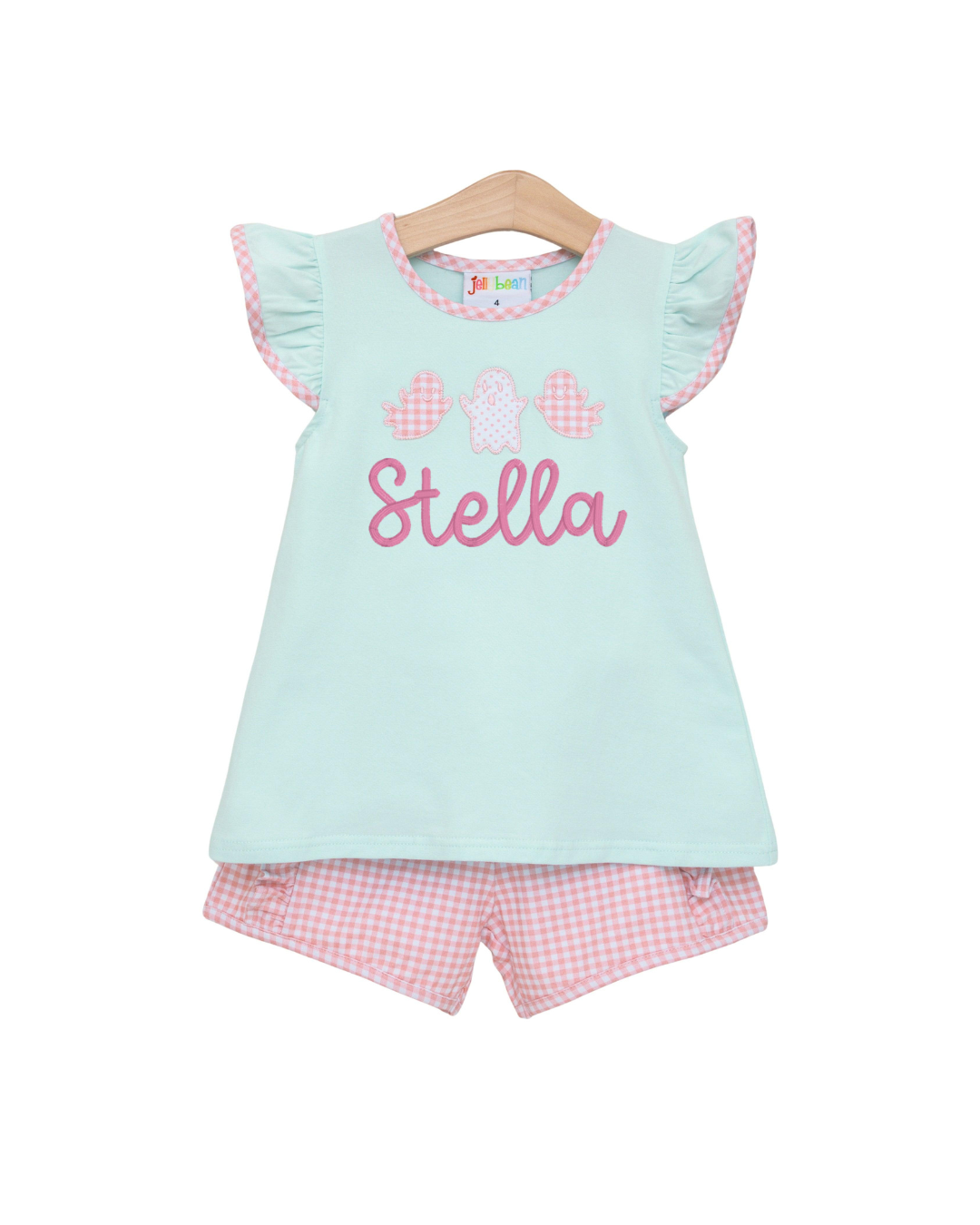 Boo Buddies Ruffle Short Set
