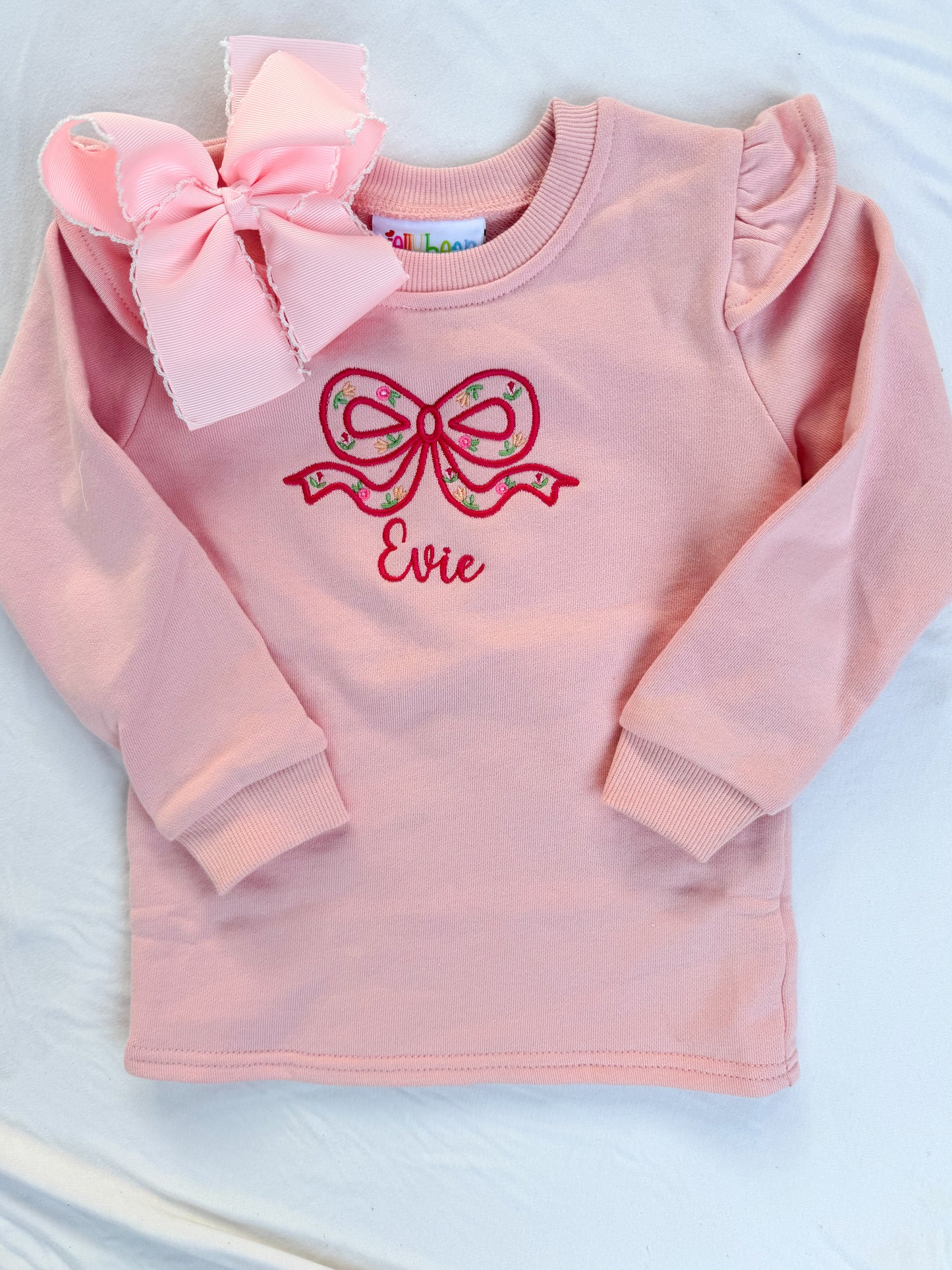 French Terry Flutter Pullover