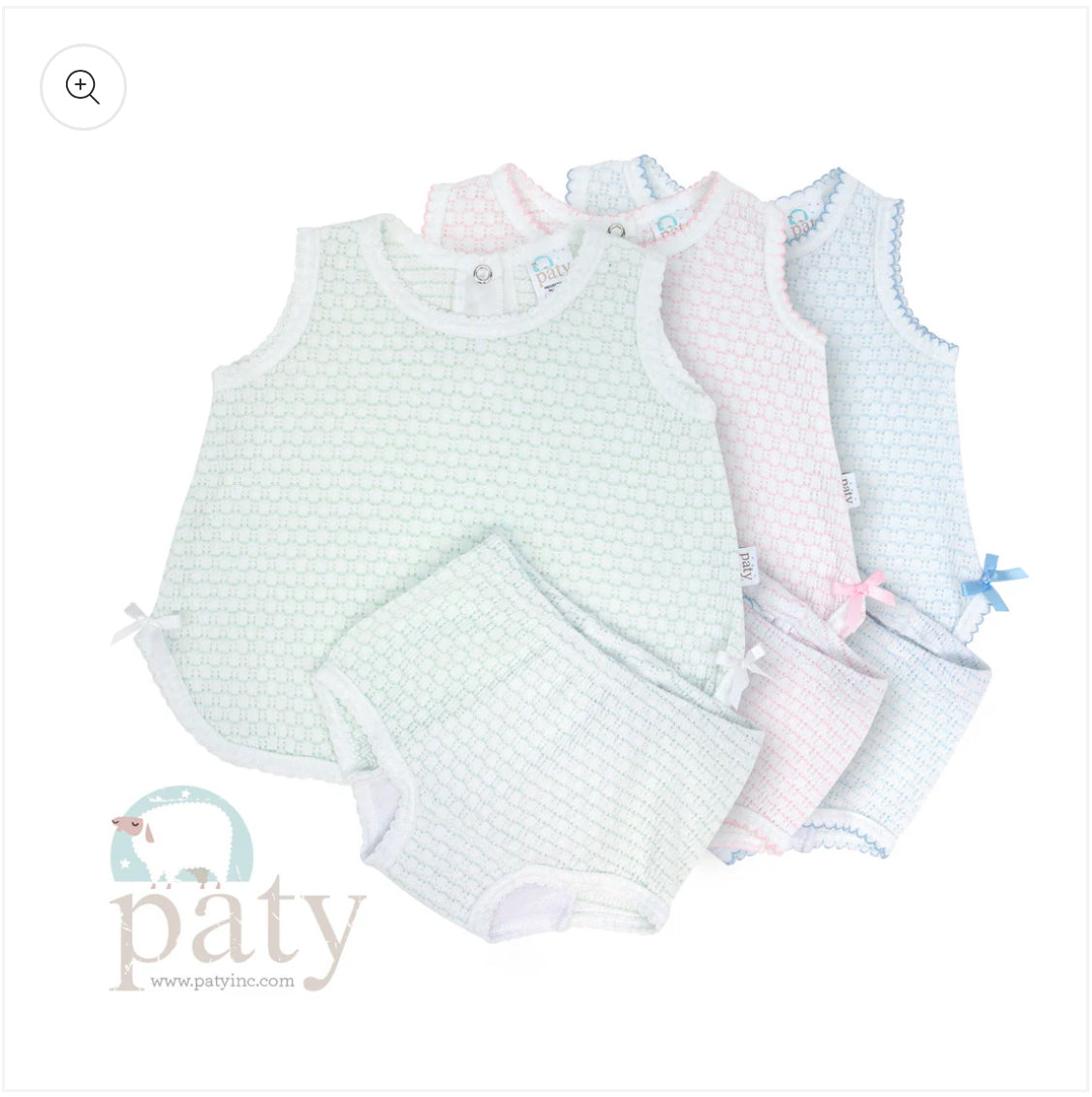 Pre OrderPaty - Sleeveless Top and Diaper Cover