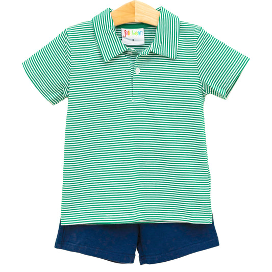 Micheal Polo Short Set