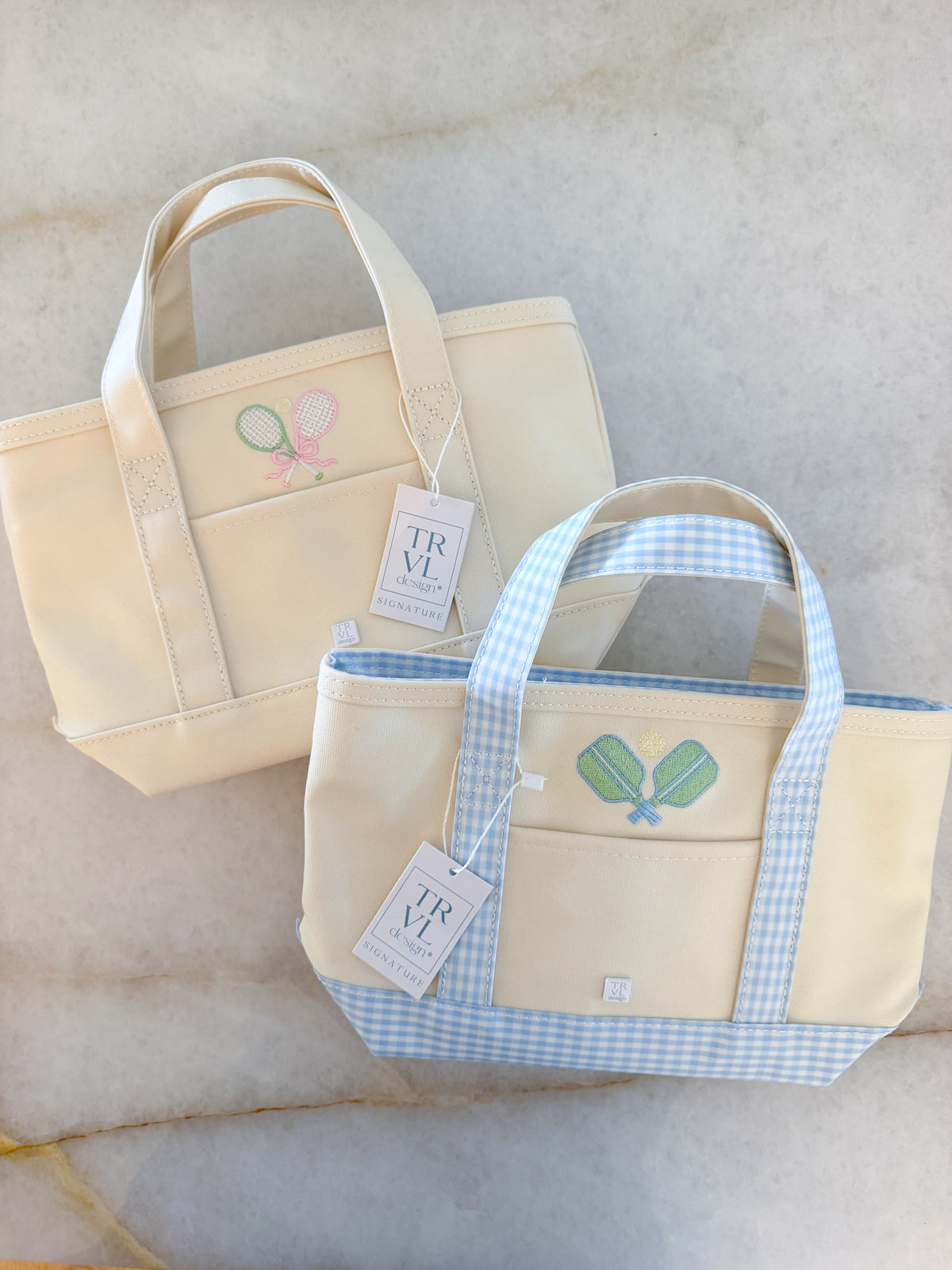 Mini Tote - Coated Canvas