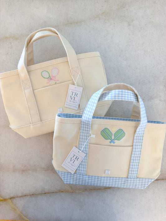 Mini Tote - Coated Canvas