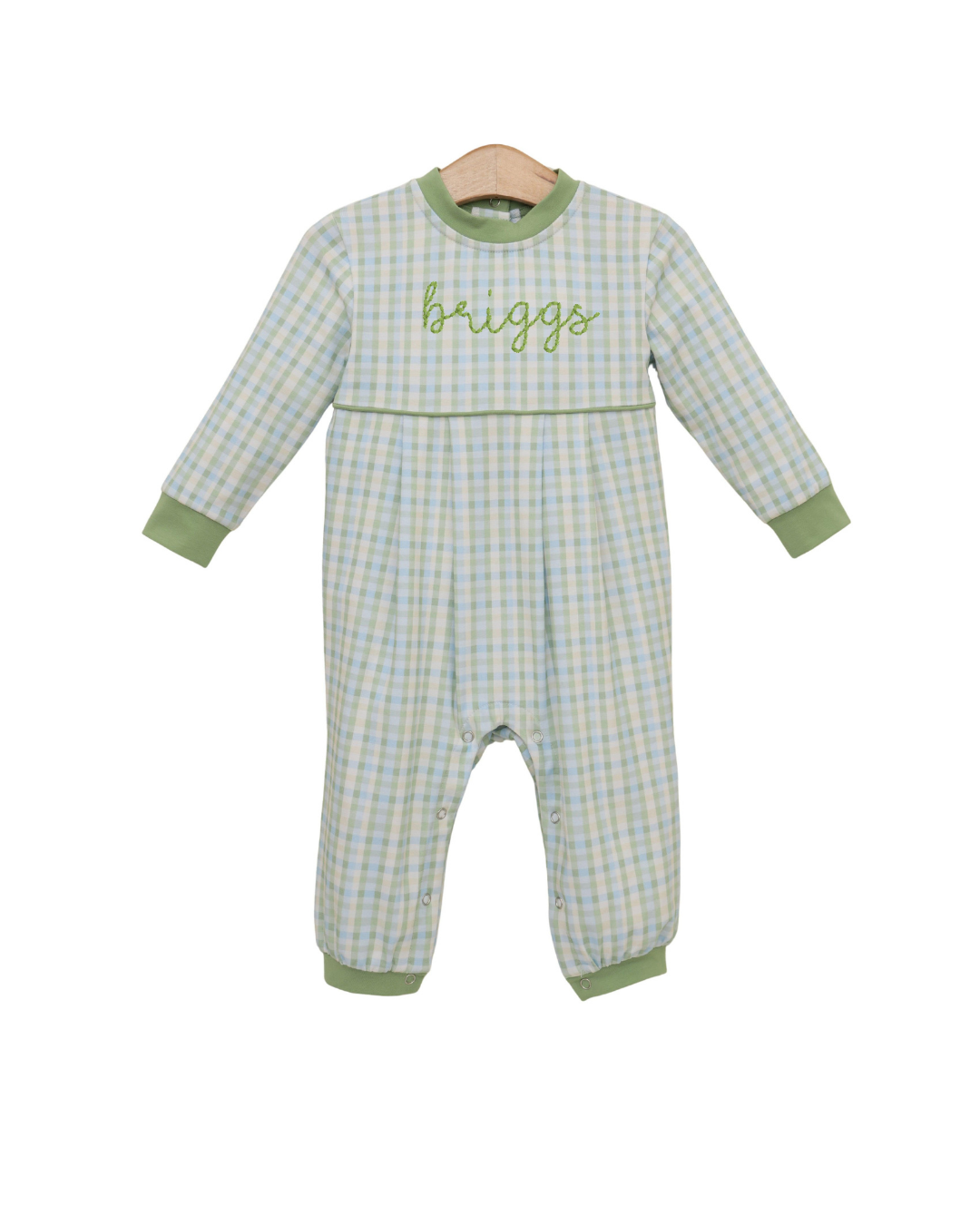 Basin Plaid Patrick Romper