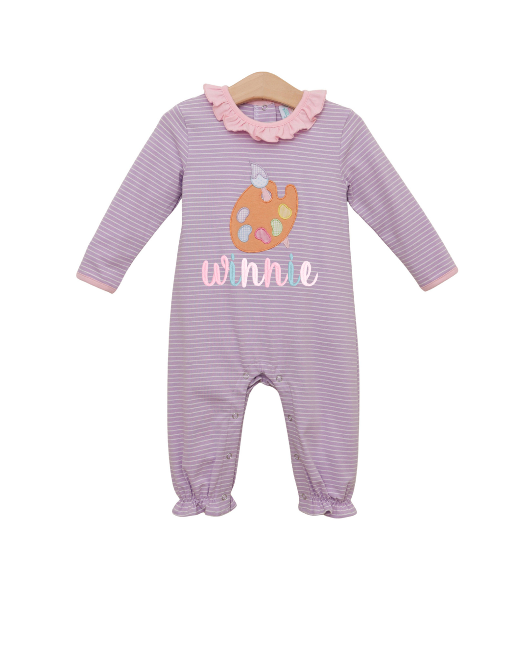 Pretty Painter Ruffle Romper