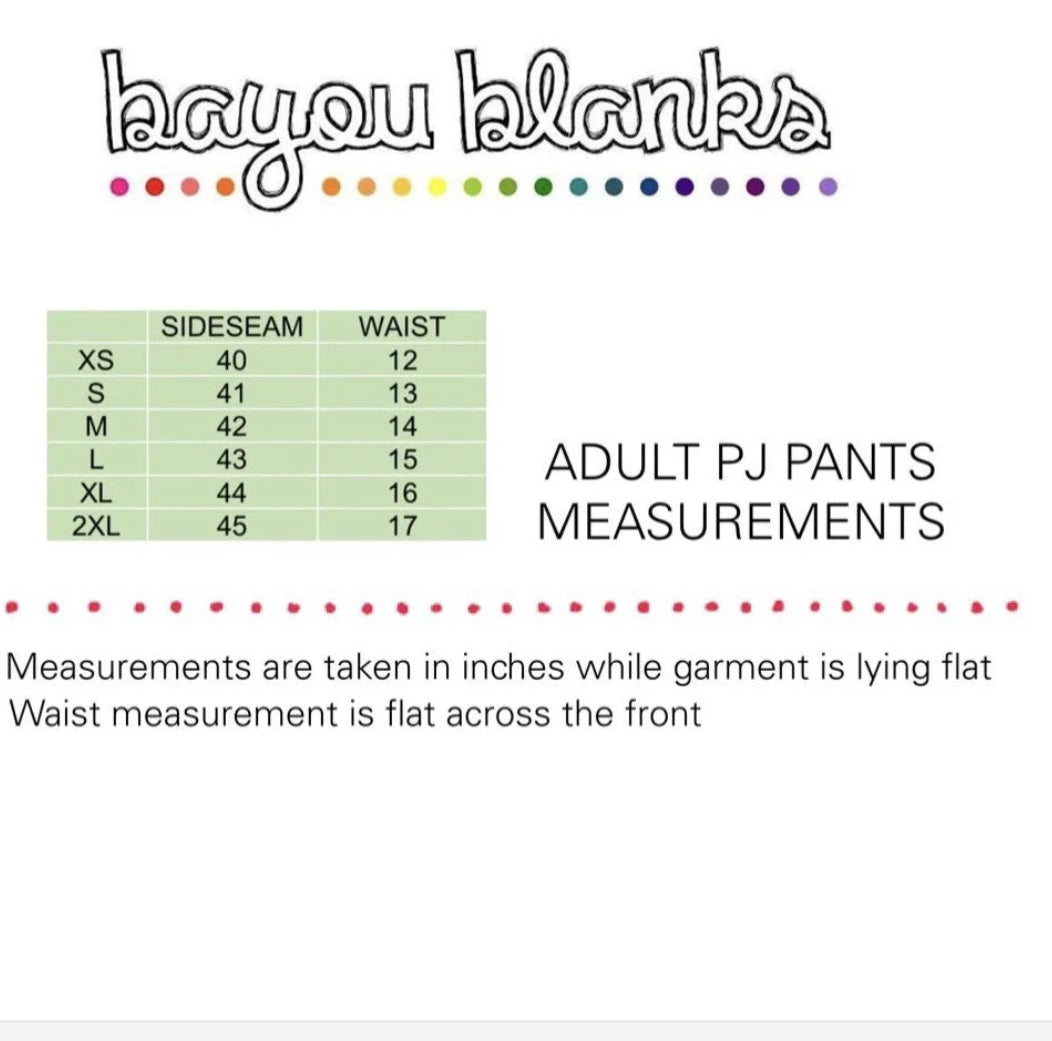 Knit Pajama Pants - Adults