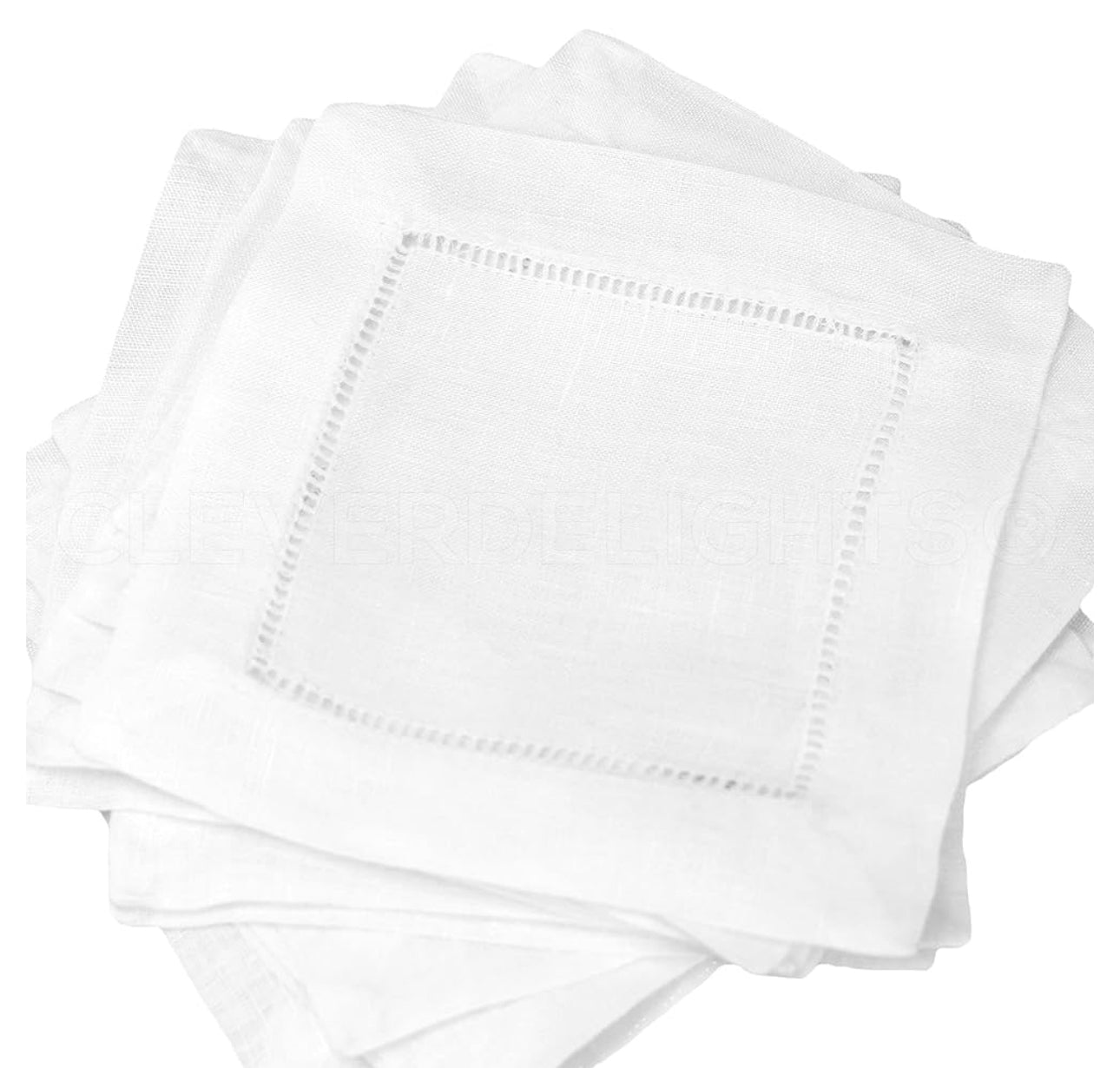 Embroidered Cocktail Napkin - Set of 4