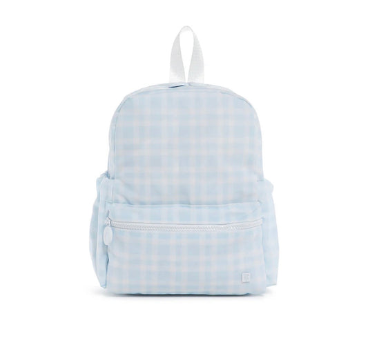 Mini Backer - Pimlico Plaid Blue