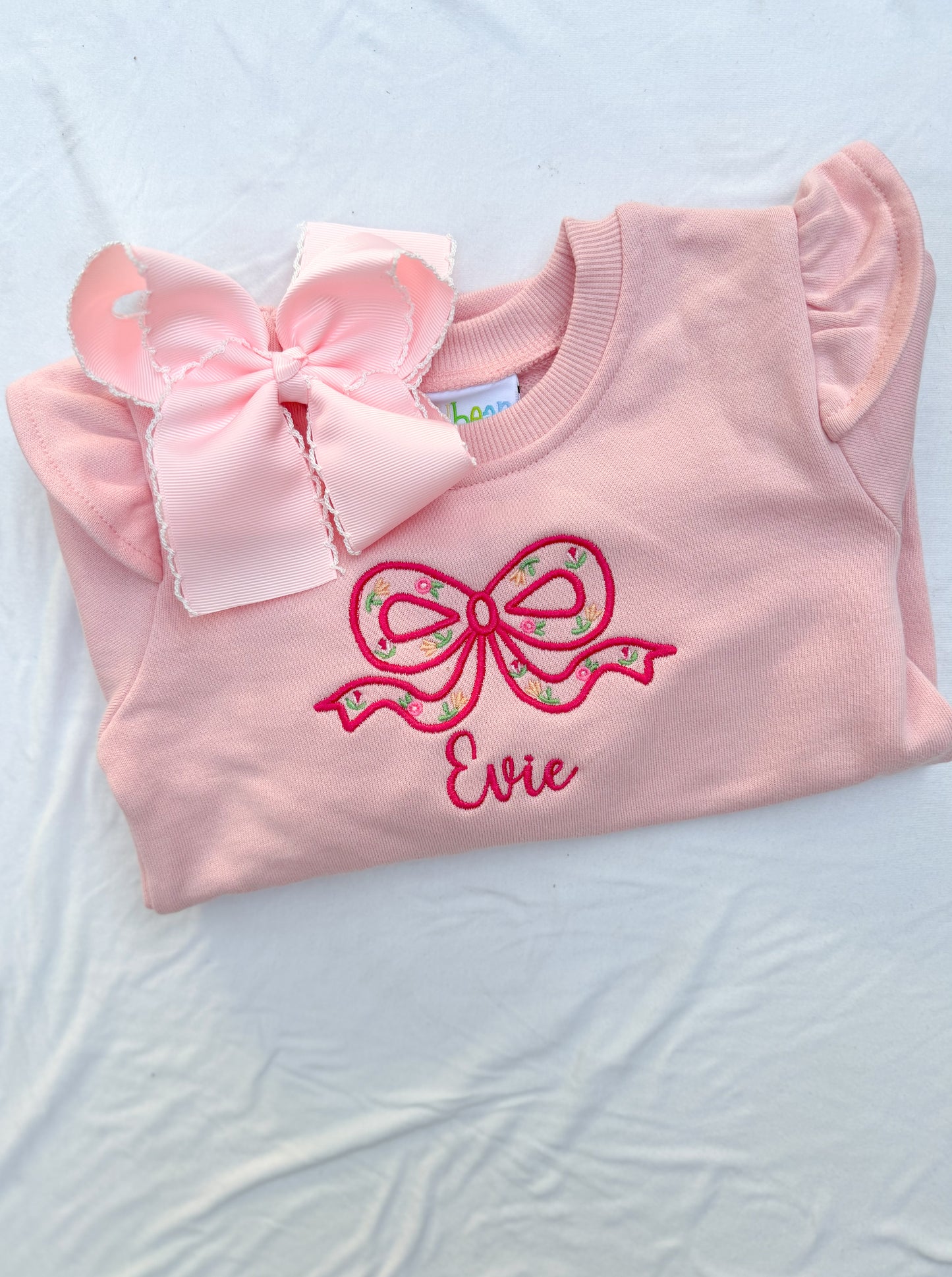 French Terry Flutter Pullover