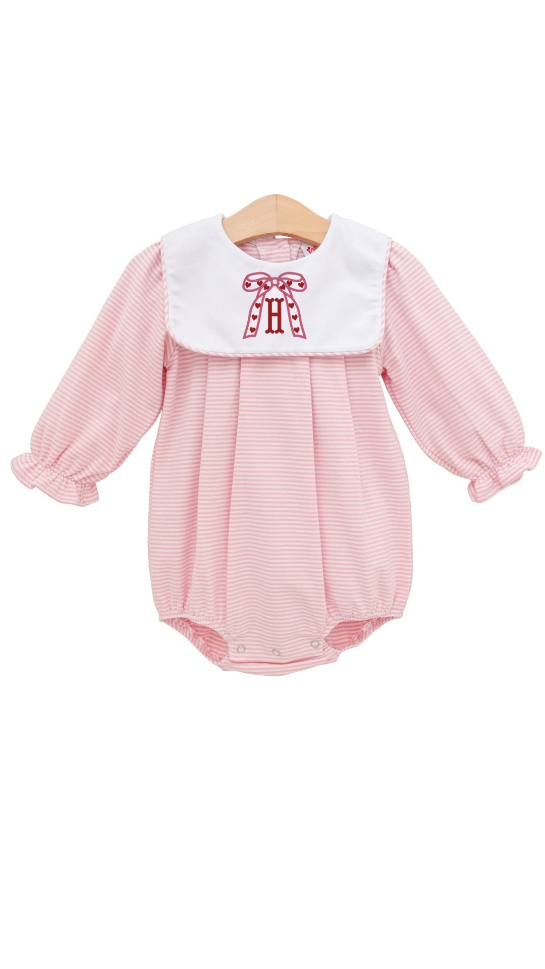 Jane Blue - Light Pink Stripe