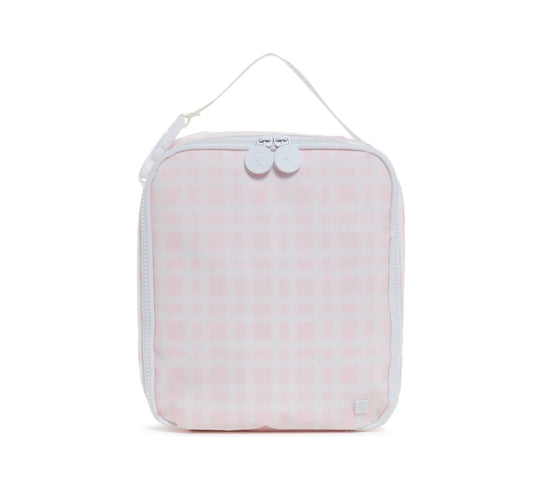 Lunchbox Insulated Lunch Bag - Pimlico Plaid Pink