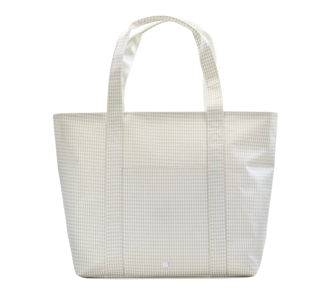 Jumbo Tote X- Large Tote Gingham Pearl Grey