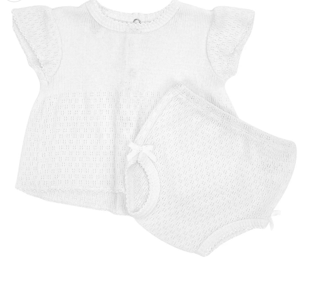 PreOrder Paty - Flutter Sleeve Diaper Set