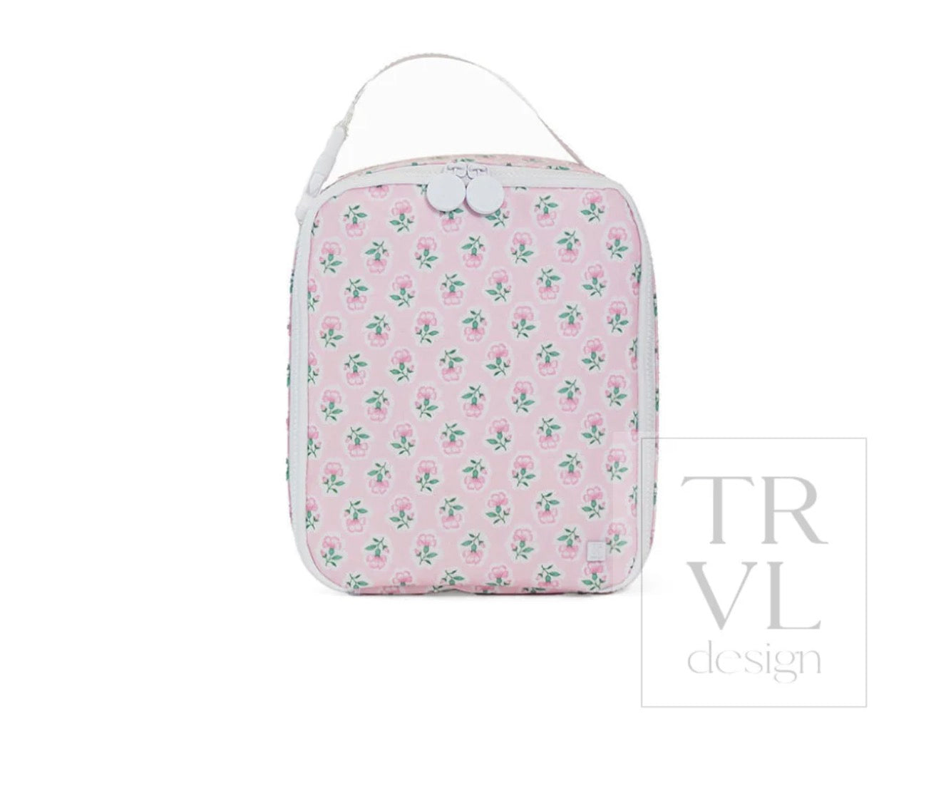 Lunchbox Insulated Lunch Bag - Petite Fleur Pink