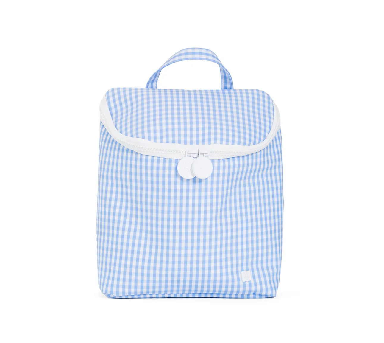 Take Away Insulated Lunch Bag - Gingham Sky
