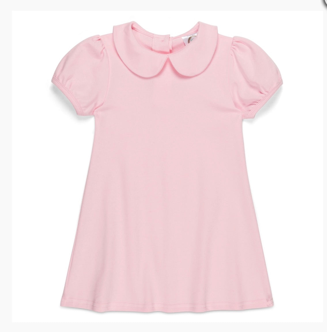 Short Sleeve Peter Pan Collar Dress